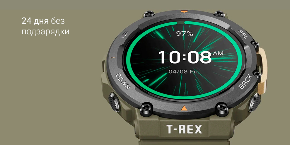 Смарт-часы Xiaomi Huami Amazfit T-Rex 2