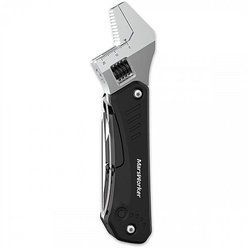 Многофункциональный гаечный ключ (мультитул) MarsWorker Multi-function Wrench Knife (Черный) — фото